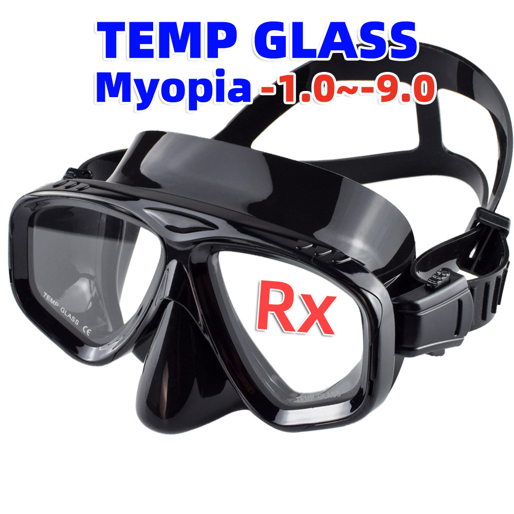 다이빙 마스크 광학 근시용 다이빙 안경 스쿠버 수영 고 - Diving Mask Tempered Glass Optical 리뷰 및 가격
