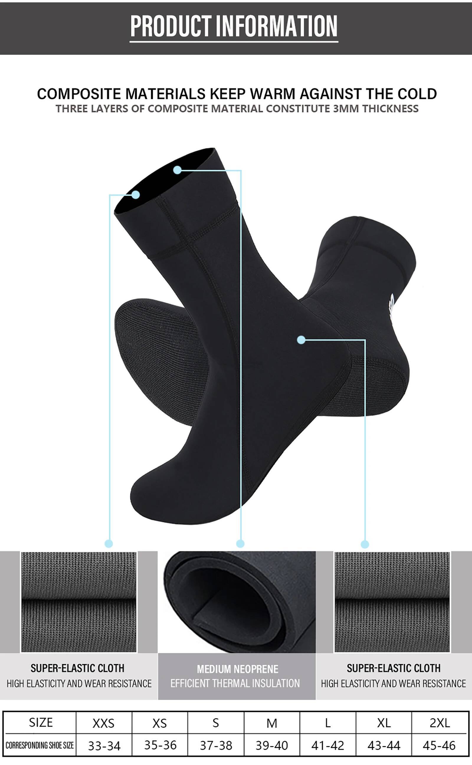 양말 1.5mm/3mm/5mm 비치 네오프렌 다이빙 웻 - Scuba Diving Wetsuit 5Mm Neoprene 리뷰 및 가격