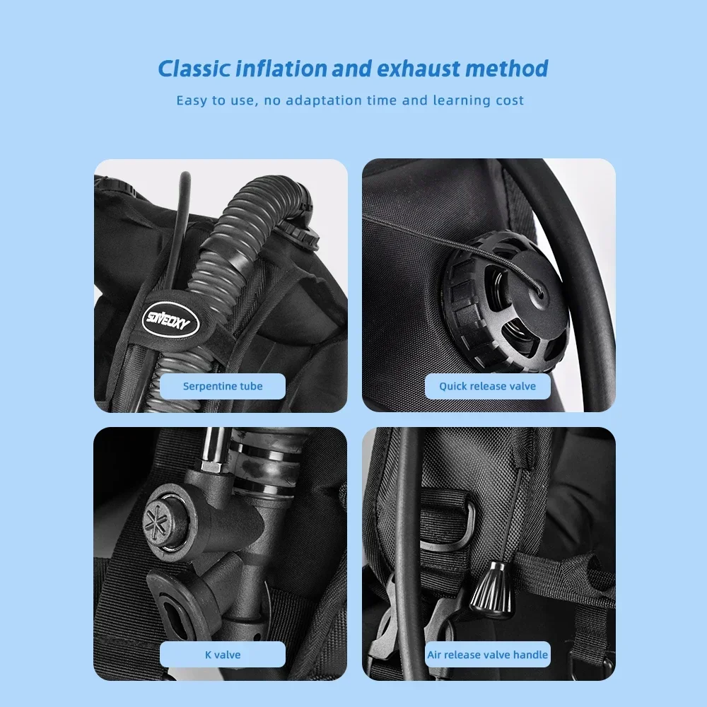 조정 가능한 BCD 잠수복 조끼 포켓 다이빙 부력 보상 - Scuba Buoyancy Compensator Bcd Vest 리뷰 및 가격