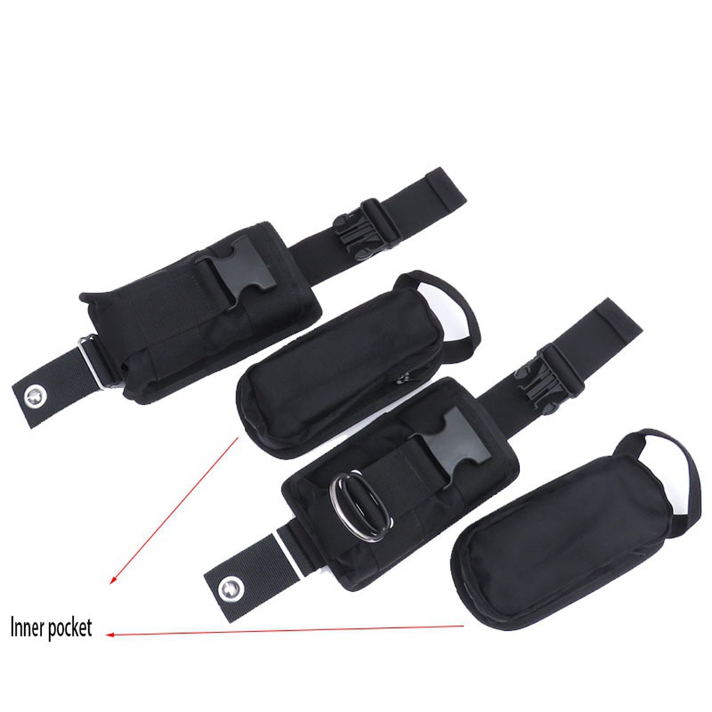 ABJX 새로운 2개입 예비 블랙 1680D 나일론 스 - Scuba Weight Belt Pocket Quick Release 리뷰 및 가격