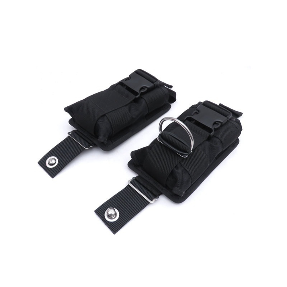 ABJX 새로운 2개입 예비 블랙 1680D 나일론 스 - Scuba Weight Belt Pocket Quick Release 리뷰 및 가격